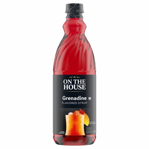 On the House Grenadine Syrup Perspective: back