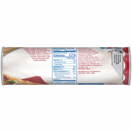 Kroger® Homestyle Ready to Bake Pizza Crust Perspective: back