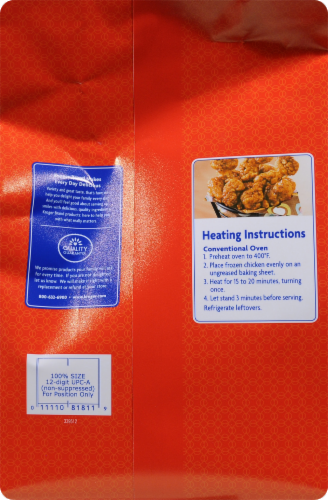 Kroger® Hickory BBQ Chicken Chunks Perspective: back