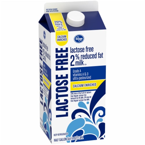 Kroger® Lactose Free Calcium Enriched 2% Milk Perspective: back