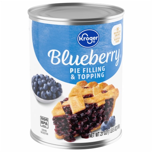 Kroger® Blueberry Pie Filling Perspective: back