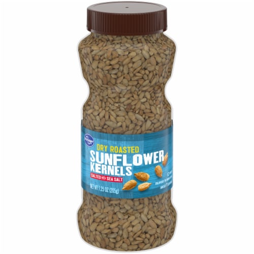 Kroger® Sea Salt Dry Roasted Sunflower Kernels Perspective: back