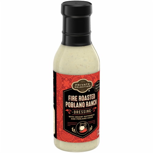 Private Selection® Fire Roasted Poblano Ranch Salad Dressing Perspective: back