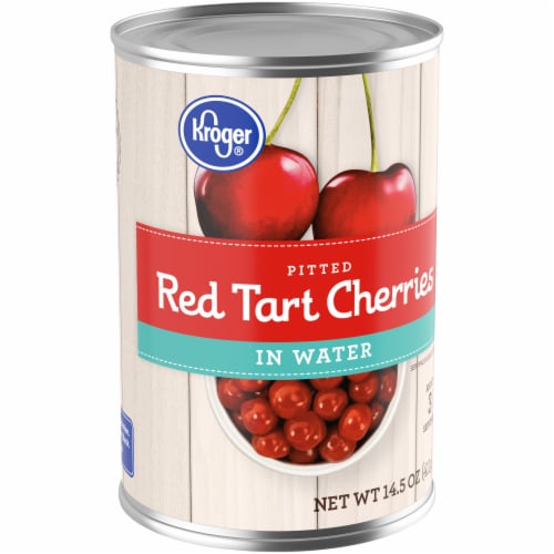 Kroger® Pitted Red Tart Cherries in Water Perspective: back