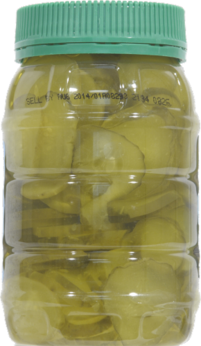 Kroger® Hamburger Dill Fast Food Chips Pickles Perspective: back