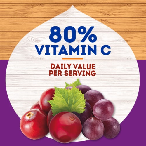 Kroger® Grape Cranberry Juice Cocktail Perspective: back