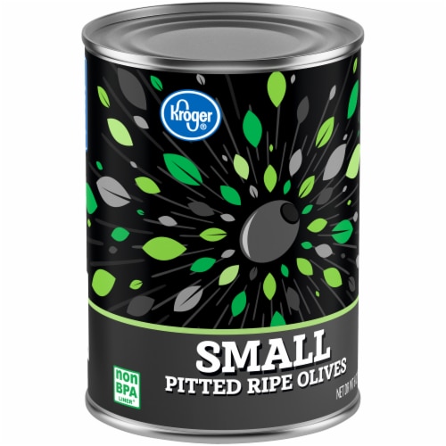 Kroger® Small Pitted Ripe Olives Perspective: back