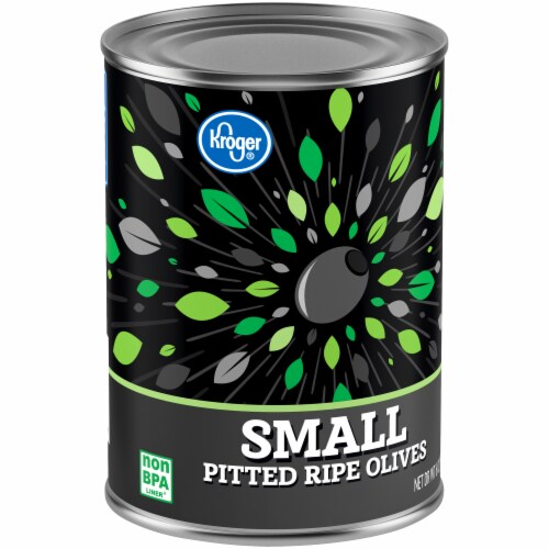 Kroger® Small Pitted Ripe Olives Perspective: back