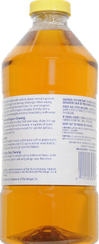 Kroger® Pine Scent Pine Oil Cleaner Perspective: back