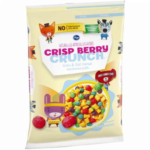 Kroger® Crisp Berry Crunch Bag Cereal Perspective: back
