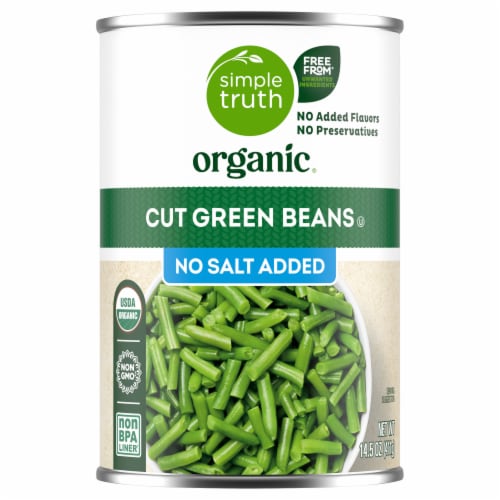 Simple Truth Organic™ No Salt Added Cut Green Beans