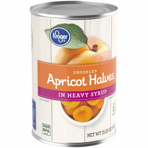 Kroger® Canned Apricot Halves in Heavy Syrup Perspective: back