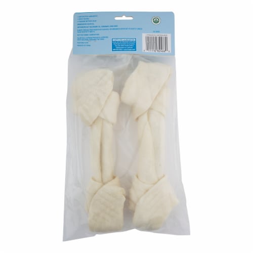 Pet Pride® Rawhide Premium Beefhide Dog Bones Perspective: back