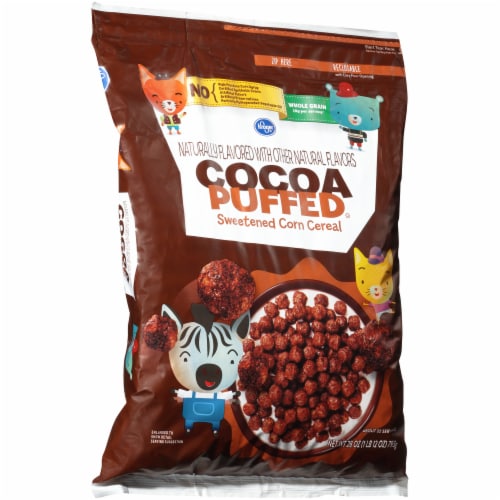 Kroger® Cocoa Puffed Cereal Perspective: back
