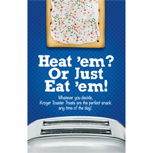 Kroger® Frosted Blueberry Toaster Treats Perspective: back