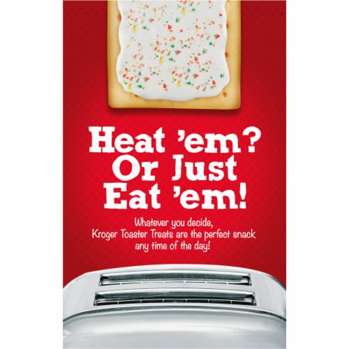 Kroger® Frosted Strawberry Toaster Treats Perspective: back