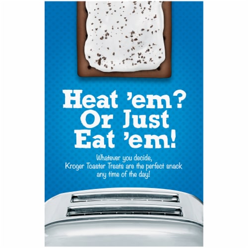 Kroger® Frosted Cookies and Creme Toaster Treats Perspective: back