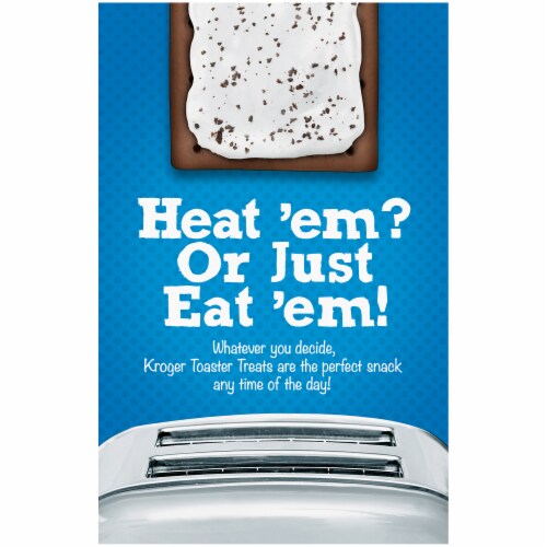 Kroger® Frosted Cookies and Creme Toaster Treats Perspective: back