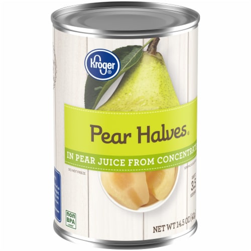 Kroger® Pear Halves in Pear Juice from Concentrate Perspective: back