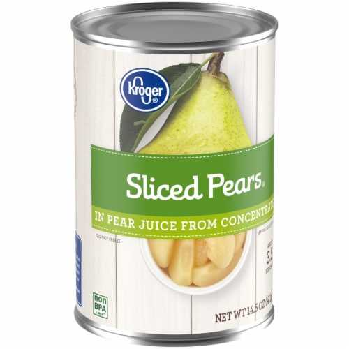 Kroger® Canned Pear Slices in Pear Juice Perspective: back