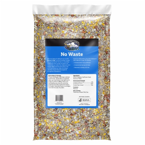 Nature's Song® Premium No-Waste Wild Bird Seed Perspective: back