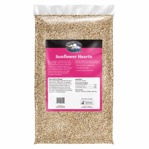 Nature's Song® Premium Sunflower Hearts Perspective: back