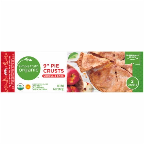 Simple Truth Organic™ Unroll & Bake 9-Inch Pie Crusts Perspective: back