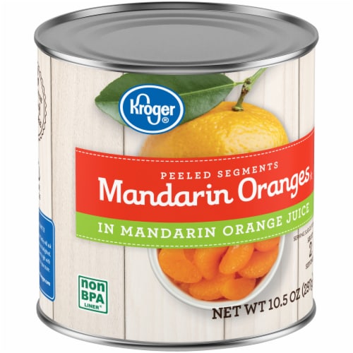 Kroger® Canned Mandarin Oranges in Juice Perspective: back