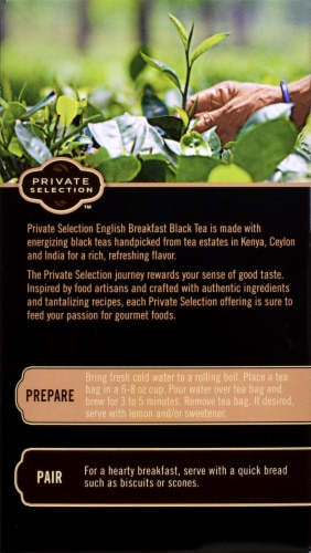 Private Selection™ English Breakfast Black Tea Perspective: back