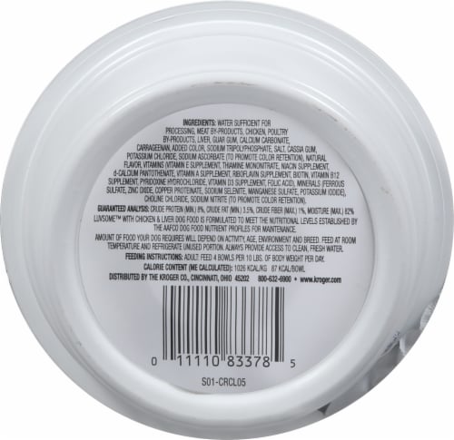 Luvsome™ Chicken & Liver in Savory Juices Wet Dog Food Perspective: back