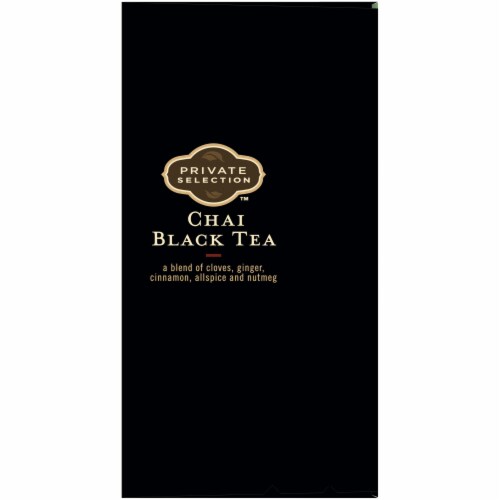 Private Selection™ Chai Black Tea Wire Free Teabags with Foil Envelope Perspective: back