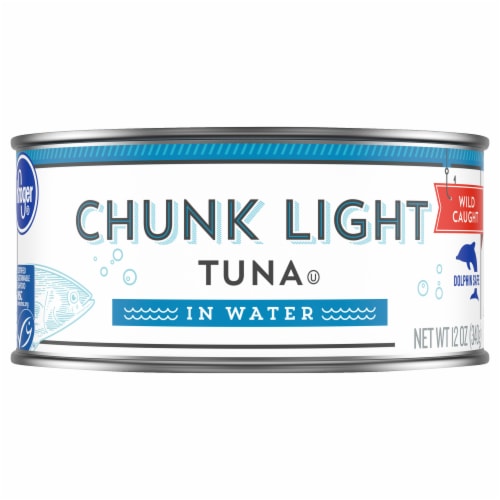 Kroger® Wild Caught Chunk Light Tuna in Water Perspective: back