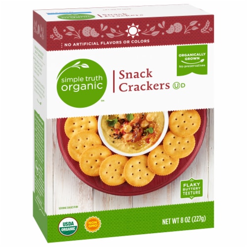 Simple Truth Organic® Wheat Crackers Perspective: back