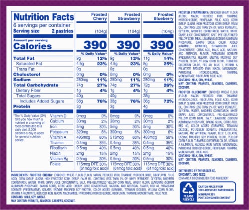 Kroger® Frosted Toaster Treats Variety Pack Perspective: back