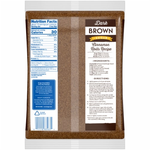 Kroger® Dark Brown Sugar Perspective: back