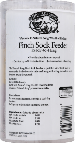 Nature's Song® Finch Sock Feeder Perspective: back