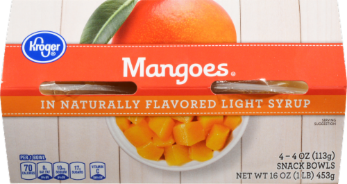 Kroger® Diced Mangoes in Light Syrup Perspective: back