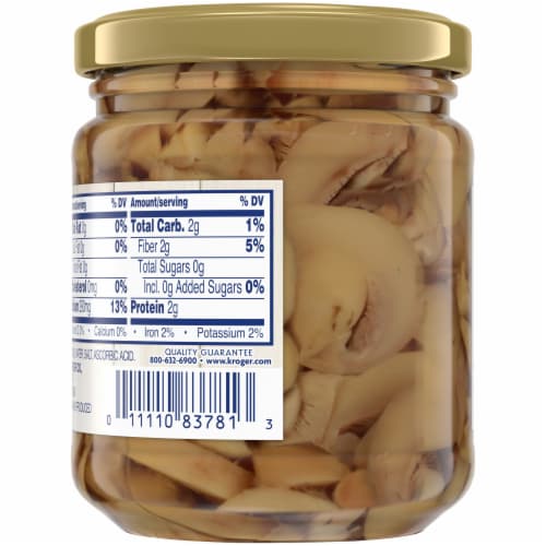 Kroger® Sliced Mushrooms Perspective: back