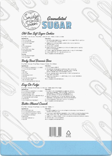 Smidge & Spoon Granulated Sugar Bag Perspective: back