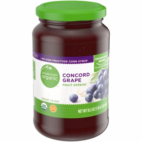 Simple Truth Organic™ Grape Fruit Spread Perspective: back