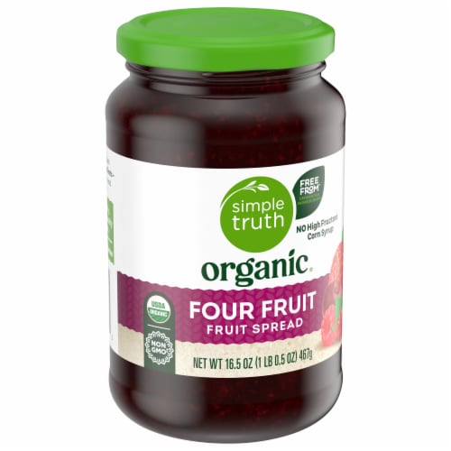 Simple Truth Organic® Four Fruit Spread Perspective: back