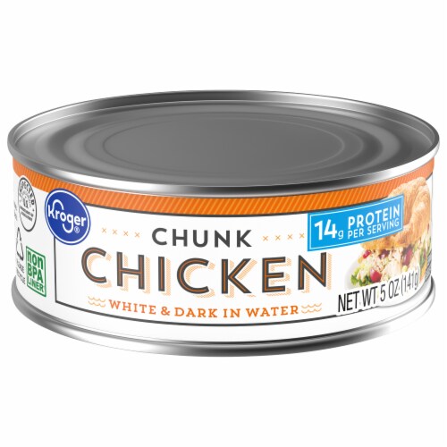 Kroger® Chunk Chicken in Water Perspective: back