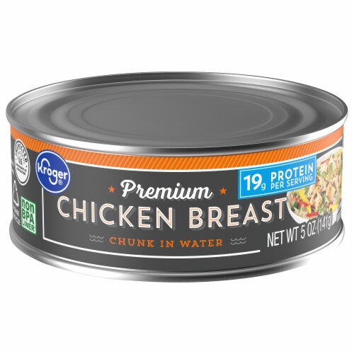 Kroger® Premium Chicken Breast Chunk in Water Perspective: back