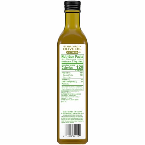 Simple Truth Organic® Filtered Extra Virgin Olive Oil Perspective: back
