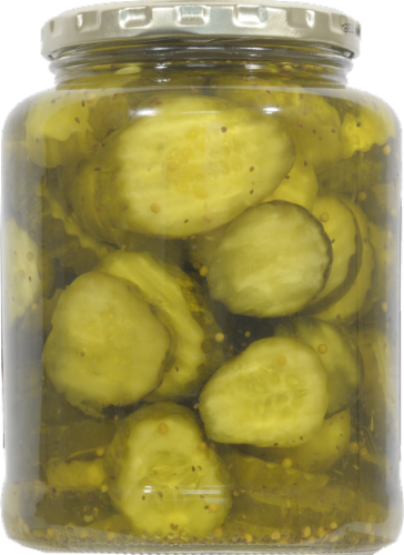 Kroger® Bread & Butter Pickle Slices Perspective: back