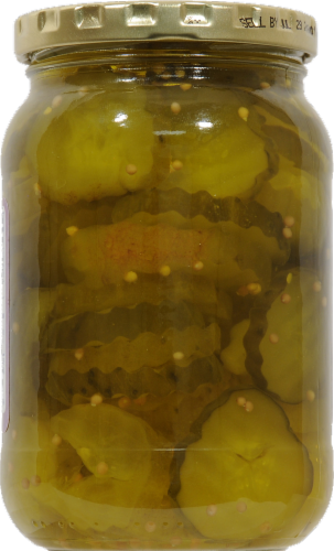 Kroger® Sweet Pickle Chips Perspective: back