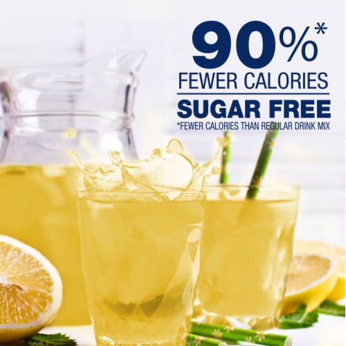 Kroger® Lite Lemonade Instant Drink Mix Packets Perspective: back