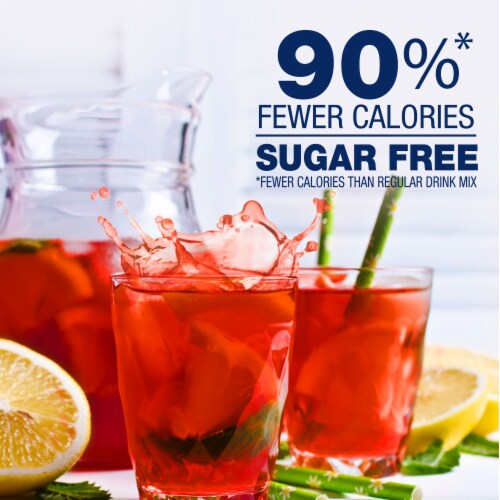 Kroger® Lite Fruit Punch Instant Drink Mix Perspective: back