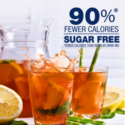 Kroger® Lite Strawberry Orange Banana Instant Drink Mix Packets Perspective: back