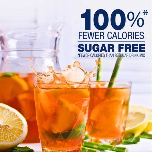 Kroger® Lite Peach Tea Drink Mix Perspective: back